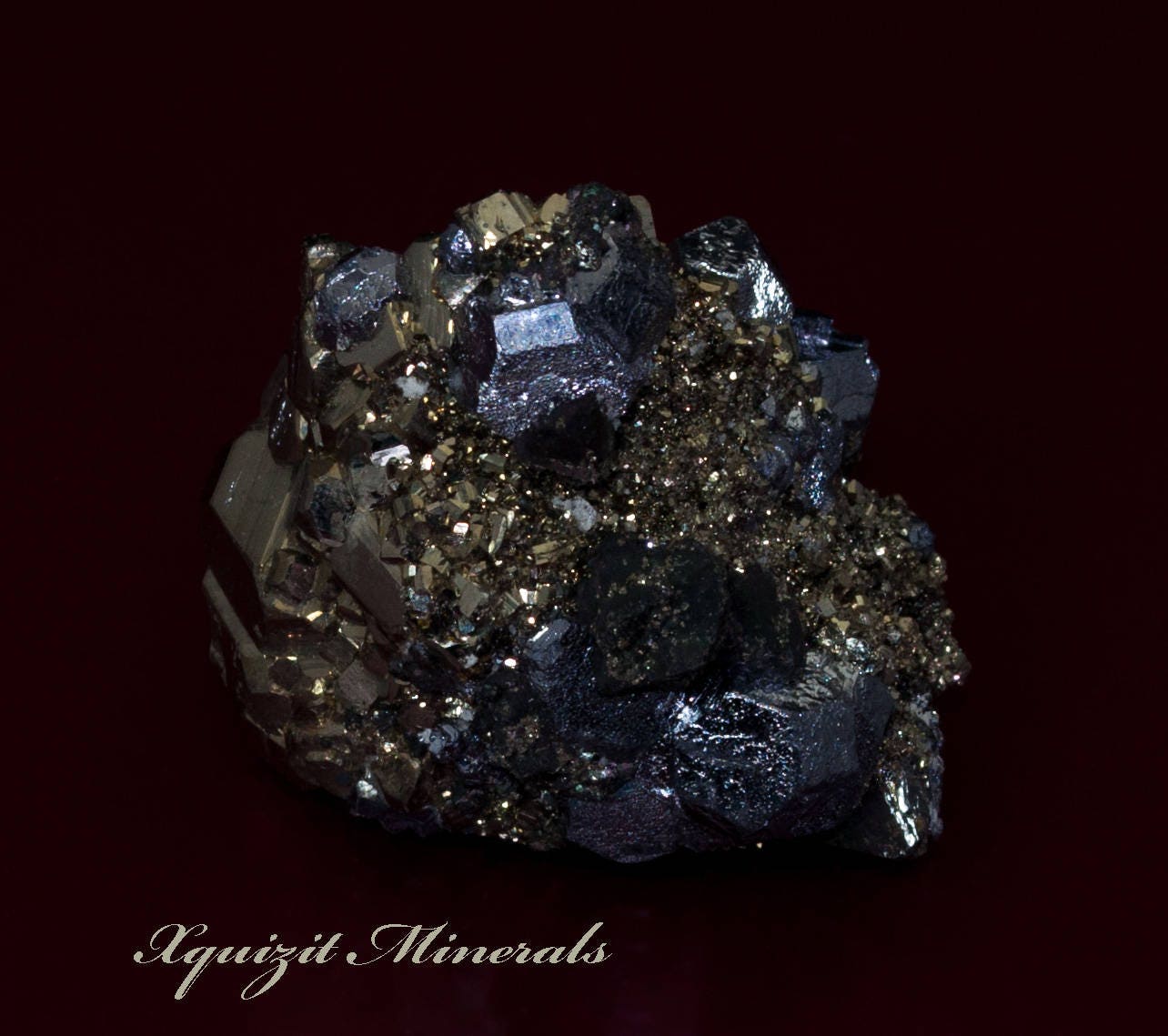 Galena, Pyrite, Huanzala Mine, Huallanca District, Dos de Mayo Province, Huánuco Department, (33)