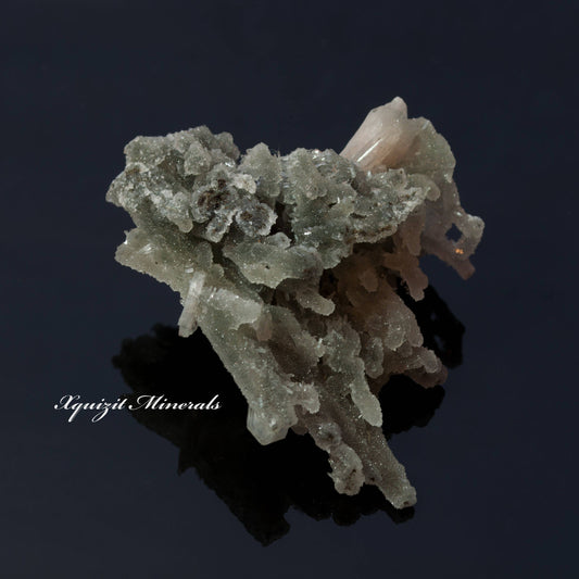 Stilbite on Chalcedony, Deccan Plateau,  (35)