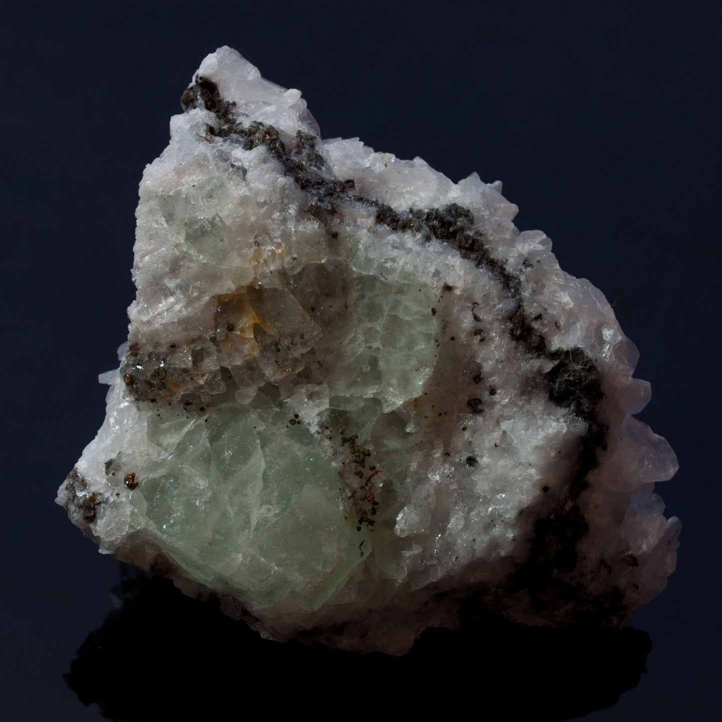 Calcite, Fluorite, Pyrite, El Hammam Mine (El Hamman Mine),  (35)