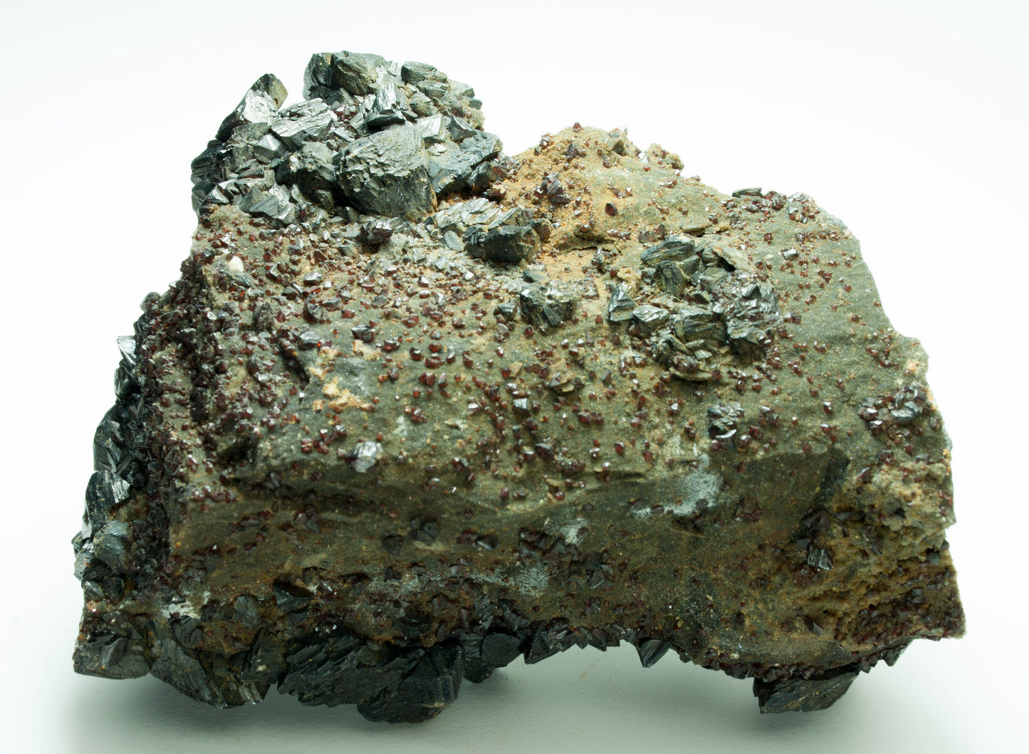 Sphalerite, Crystal Cluster on Matrix, Tri-State Lead Mining District, Picher, Oklahoma (45)