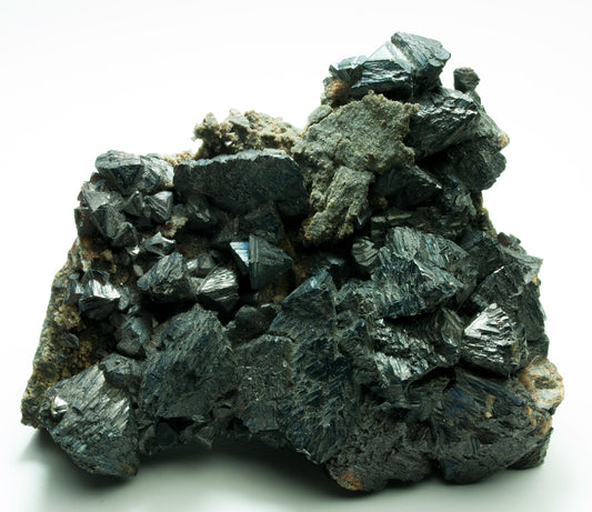 Sphalerite, Crystal Cluster on Matrix, Tri-State Lead Mining District, Picher, Oklahoma (45)
