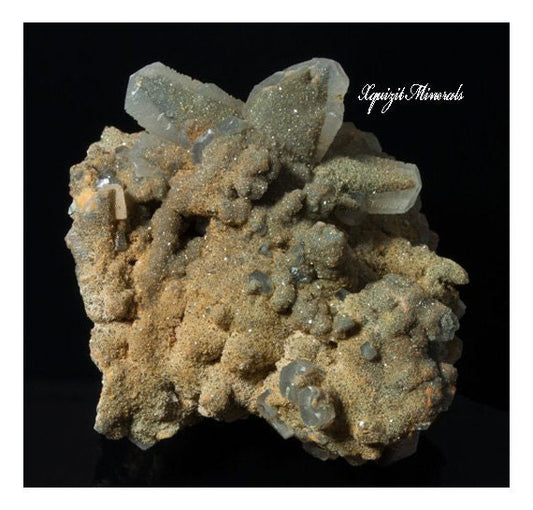 Calcite Crystals with Marcasite, Alnef, Morocco (19)
