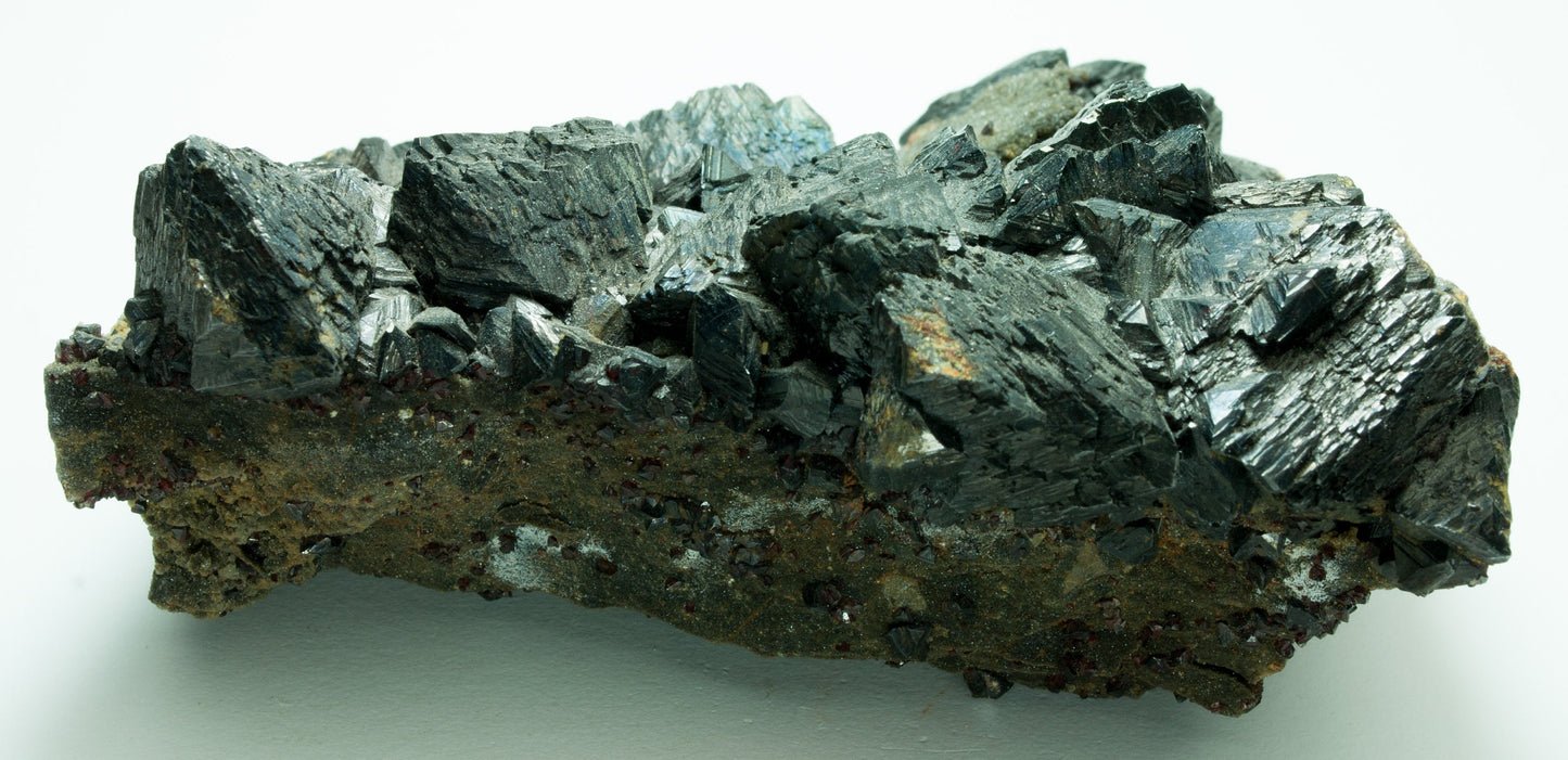 Sphalerite, Crystal Cluster on Matrix, Tri-State Lead Mining District, Picher, Oklahoma (45)