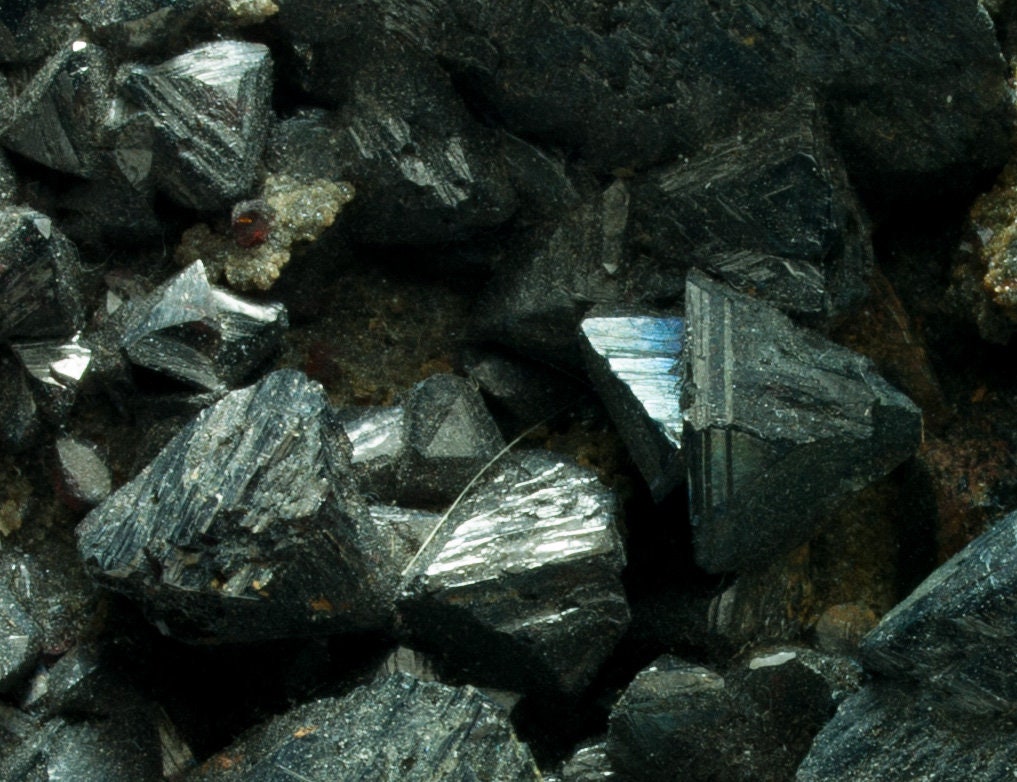 Sphalerite, Crystal Cluster on Matrix, Tri-State Lead Mining District, Picher, Oklahoma (45)