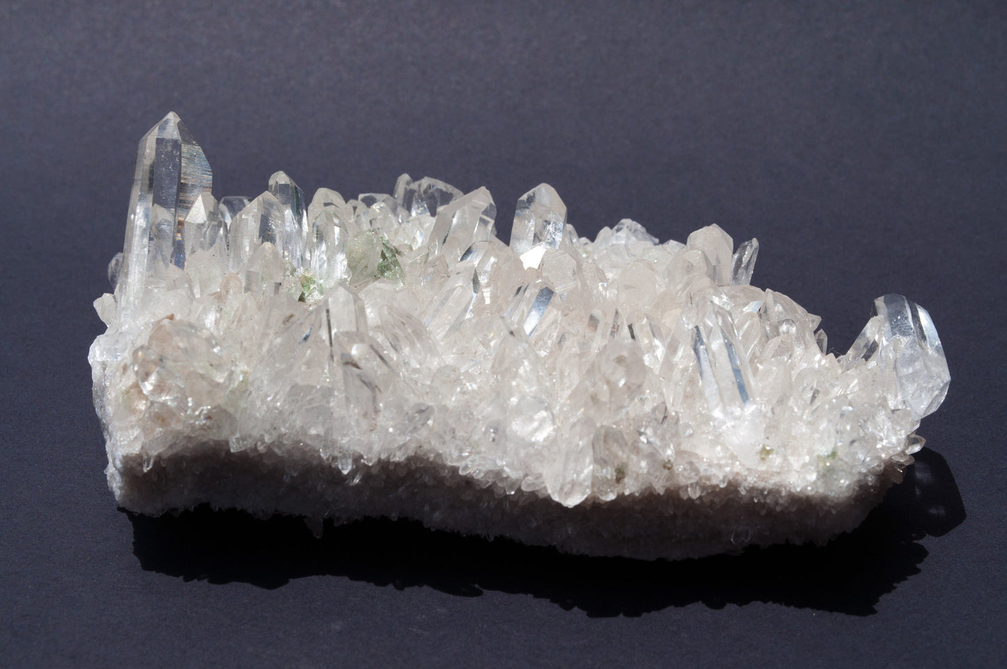 Fushite on Quartz, Pasto Bueno Mine, Peru (56)
