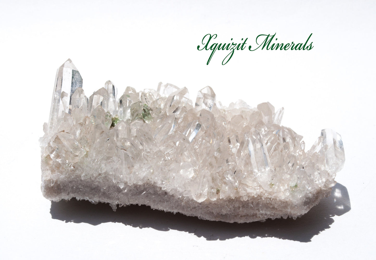 Fushite on Quartz, Pasto Bueno Mine, Peru (56)