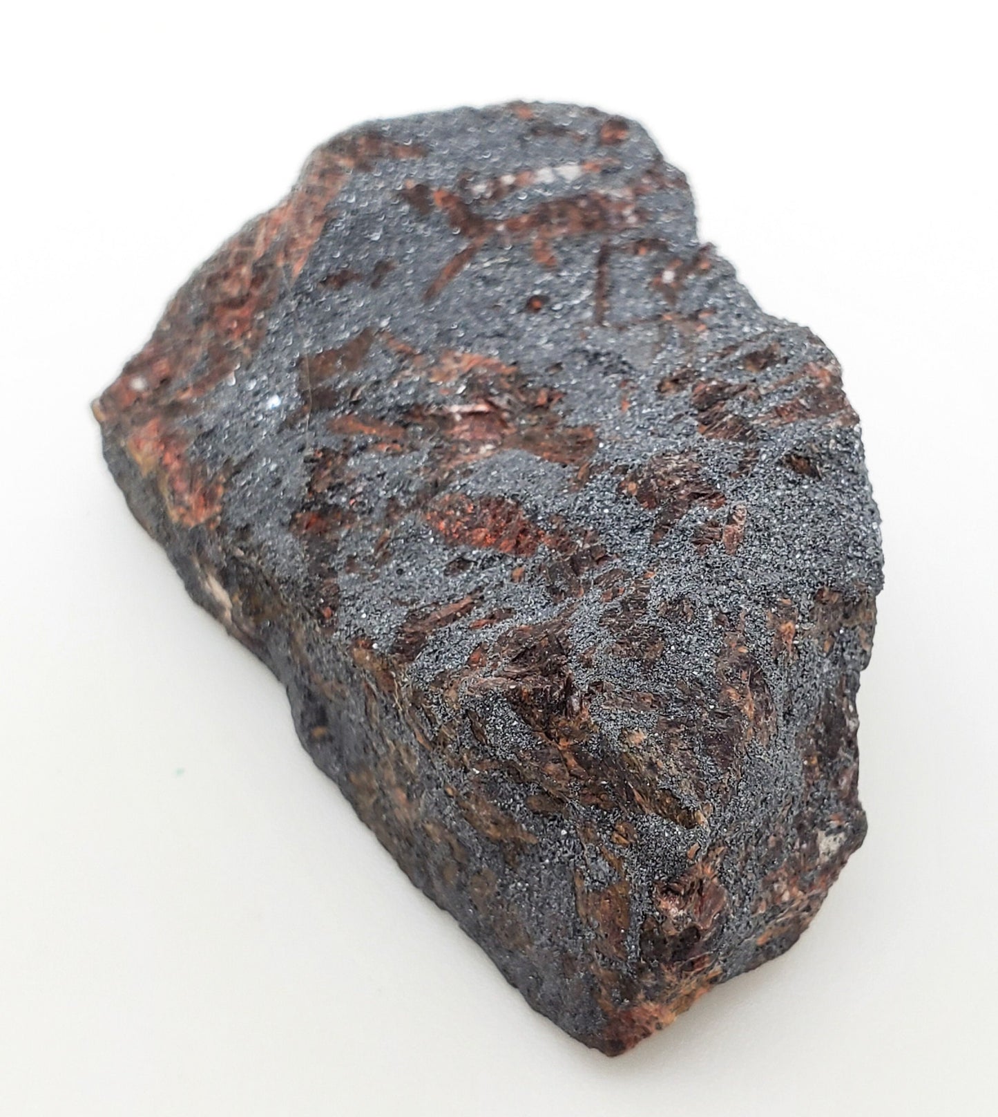 Defernite in Hausmannite, Kombat Mine, Otavi, Africa (22)