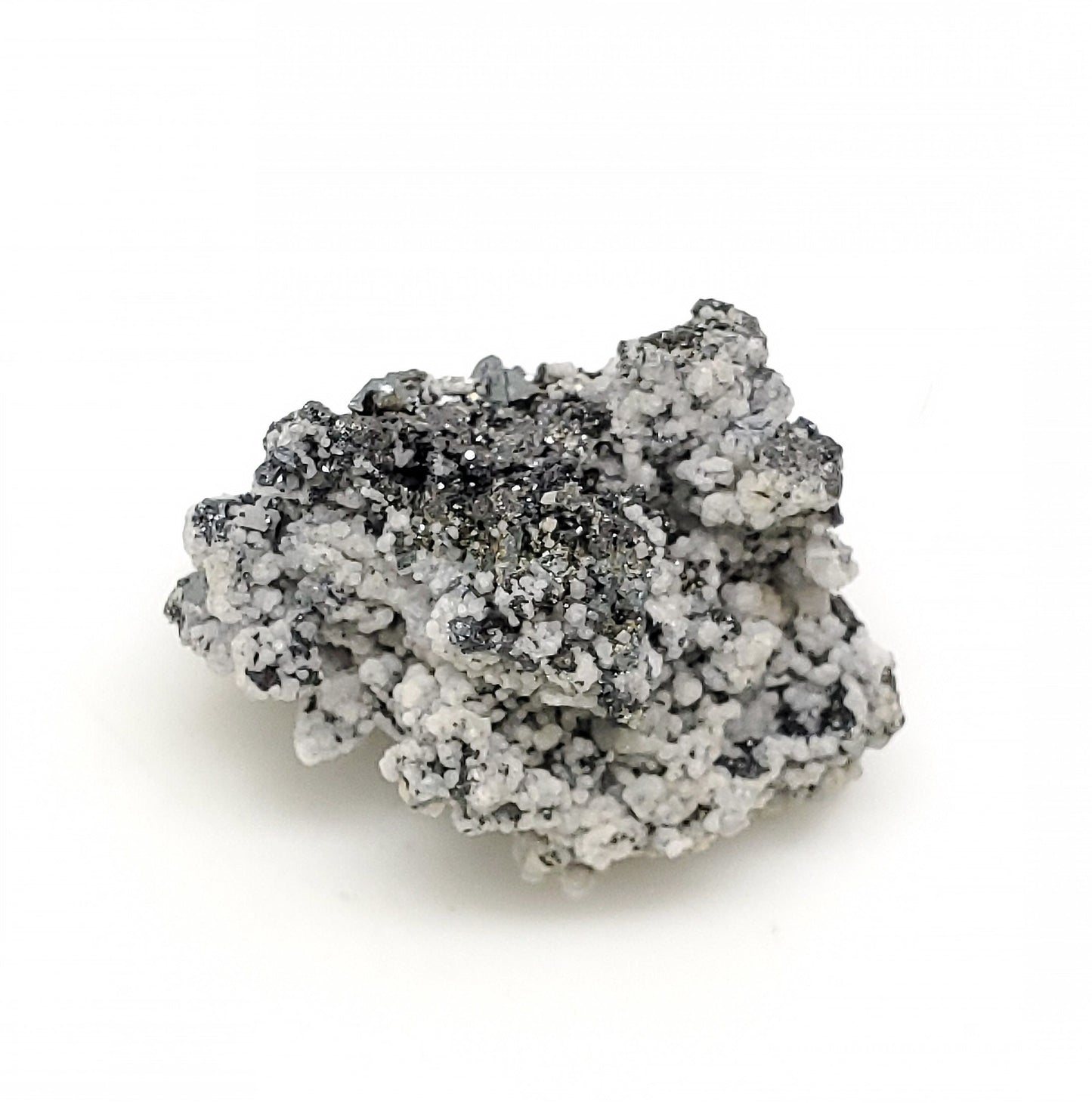 Galena and Calcite and Pyrite, Huanzala Mine, Huallanca District, Peru (8)