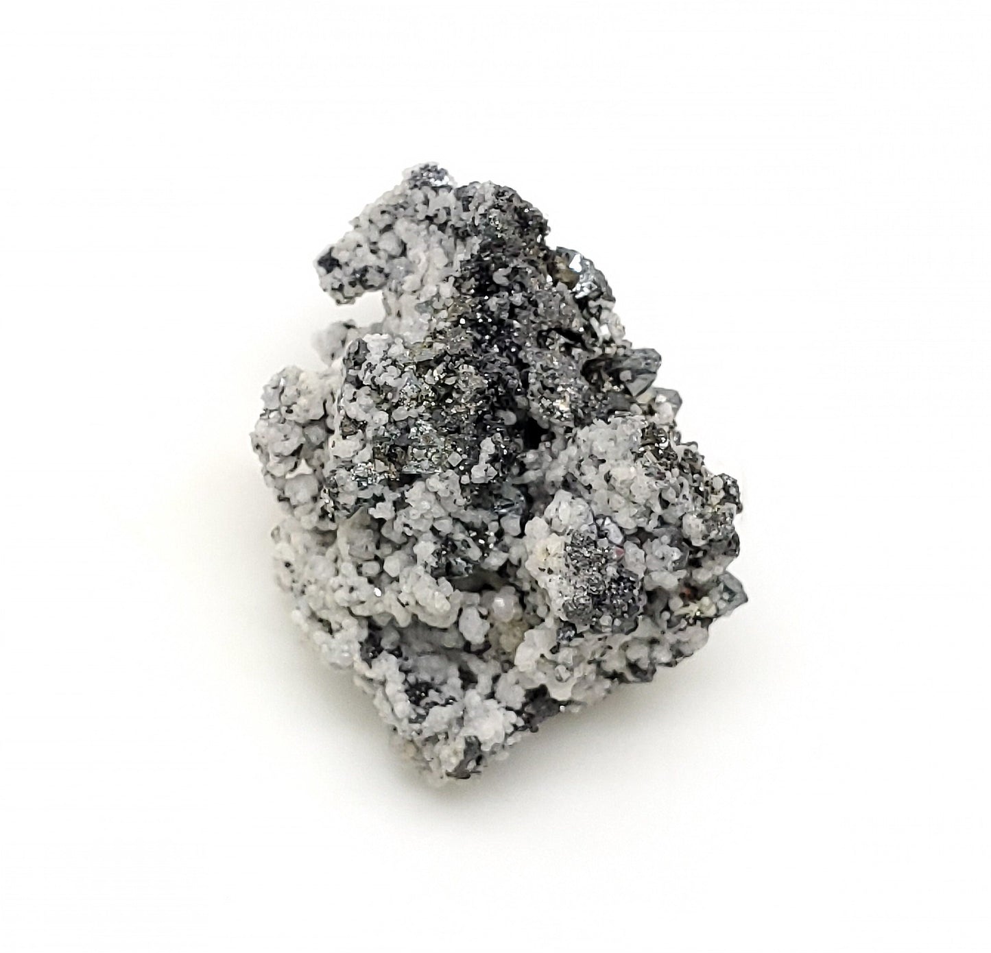 Galena and Calcite and Pyrite, Huanzala Mine, Huallanca District, Peru (8)