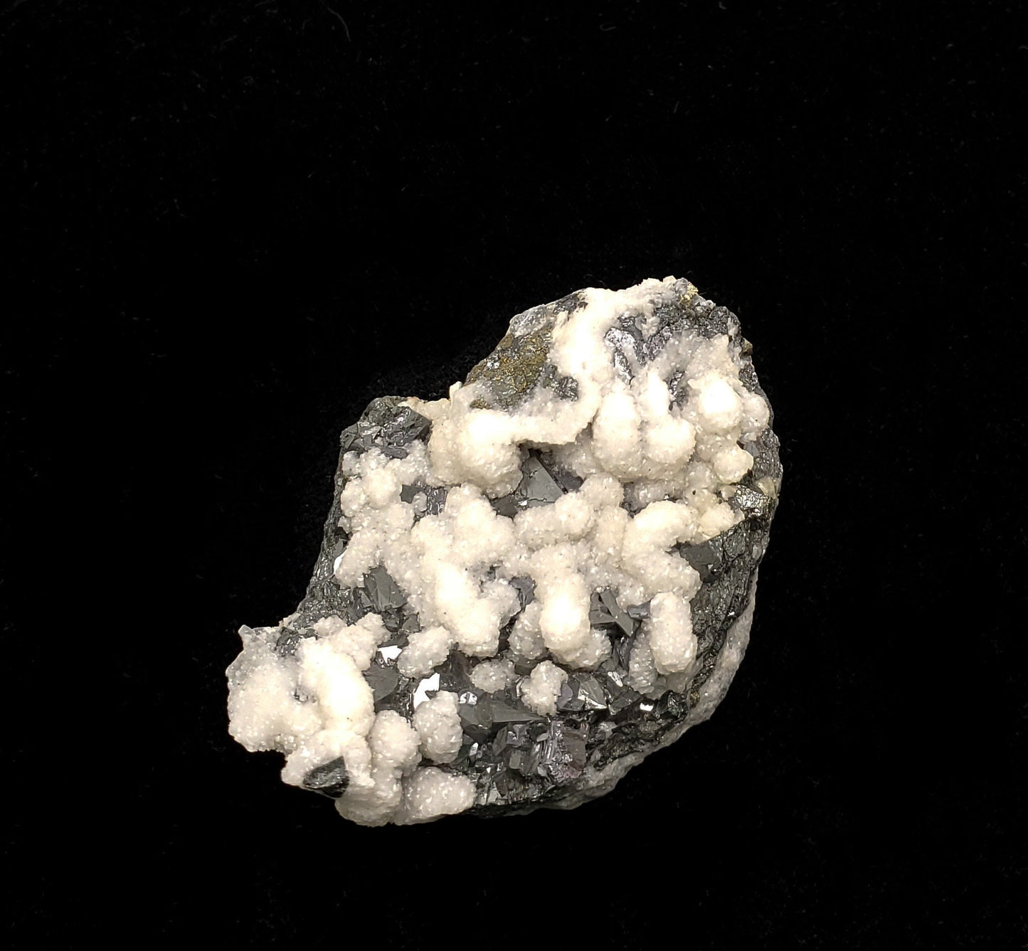 Galena and Calcite, Huanzala Mine, Huallanca District, Peru (8)