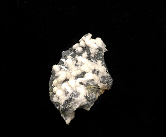 Galena and Calcite, Huanzala Mine, Huallanca District, Peru (8)