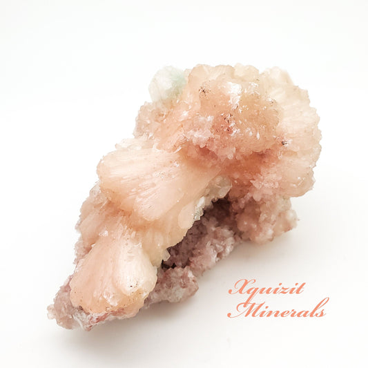 Stilbite, Apophyllite, Deccan Plateau, Nasik, India  (68)
