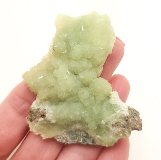 Prehnite, Calcite, Prospect Park, Passaic Co., New Jersey USA (33)