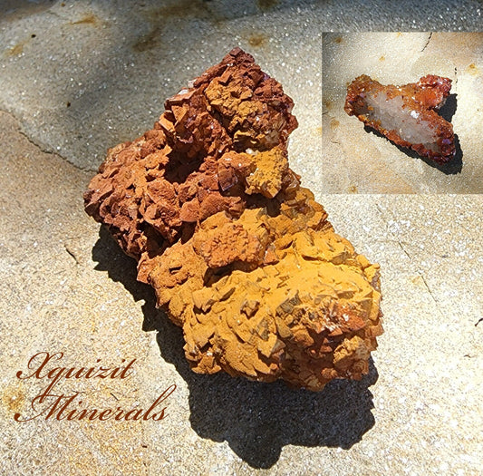 Siderite, Quartz, El Hammam Mine (El Hamman Mine), Khemisset Prov., Morocco (54)