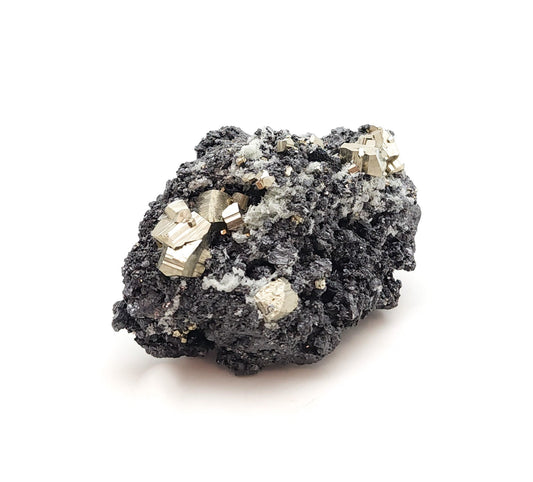 Sphalerite with Quartz and Pyrite, Krushev dol Mine, Madan, Bulgaria (50)