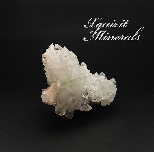 Apophyllite with Stilbite, Deccan Plateau, Jalgaon, India (50)