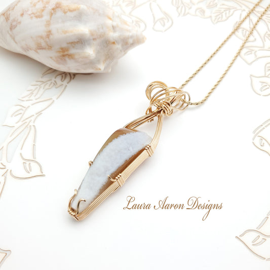 Druze Agate Pendant