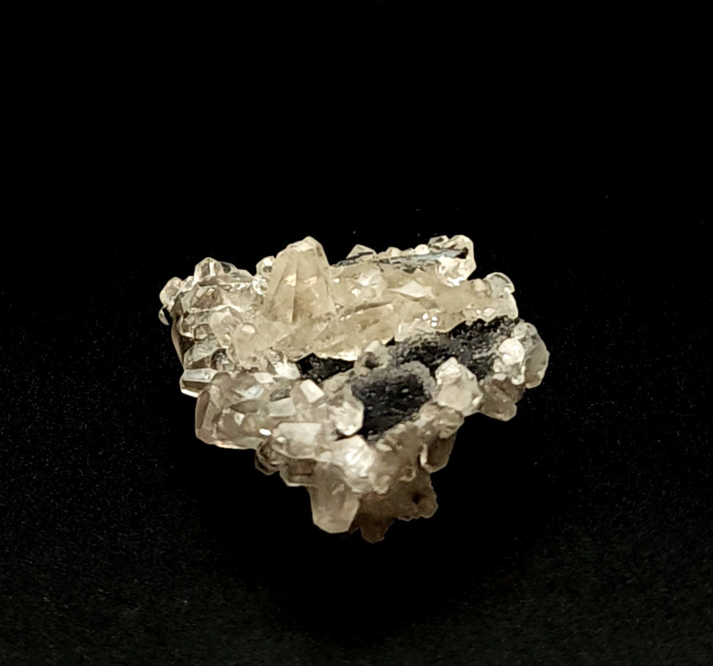 Calcite and Stibnite, RARE, Xikuangshan Sb deposit, Lengshuijiang Co., Loudi, Hunan, China (42)