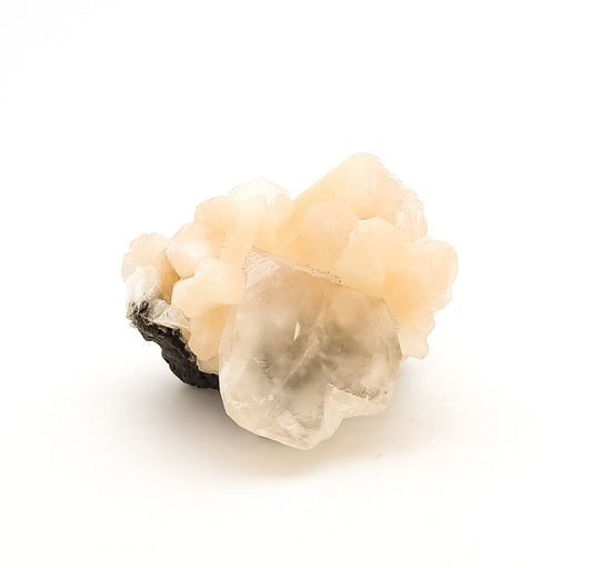 Stilbite and Calcite, Deccan Plateau, Jalgaon, India  (19)