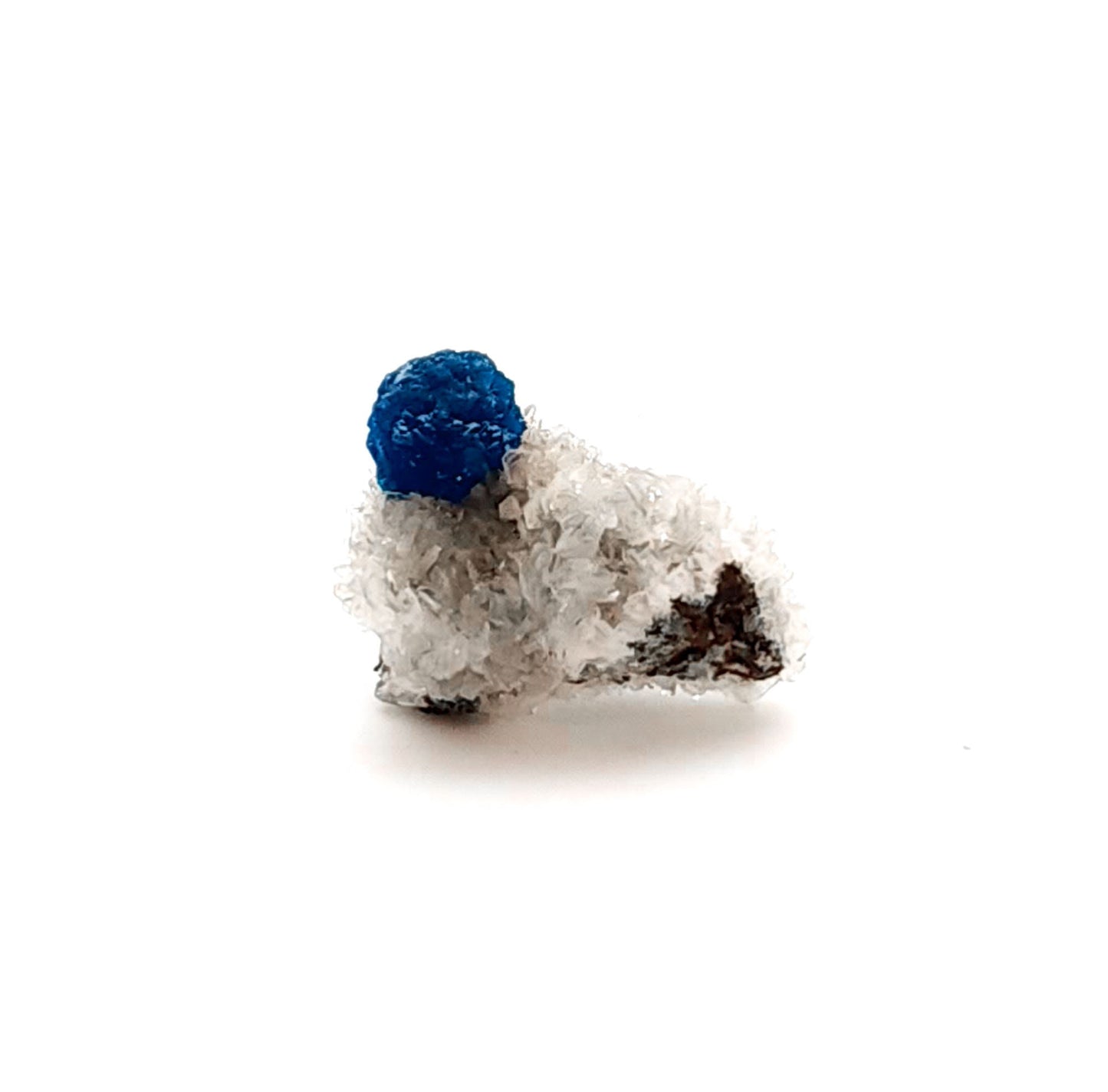 Cavansite with Stilbite, Deccan Plateau, Poona, India (32)