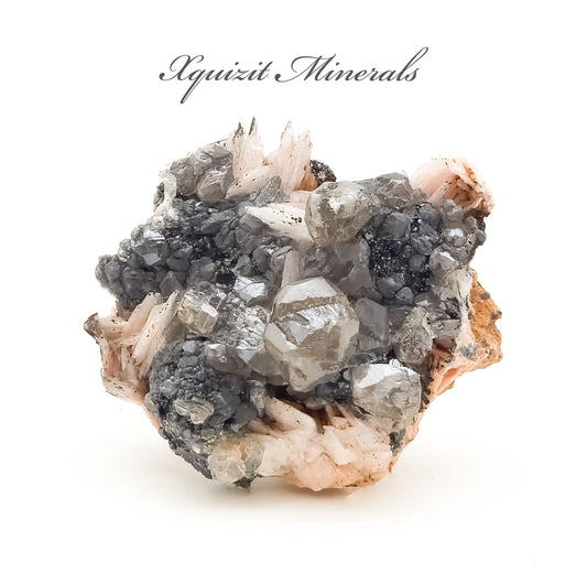 Cerussite, Barite, Galena, Mibladen, Midelt, Morocco (55)