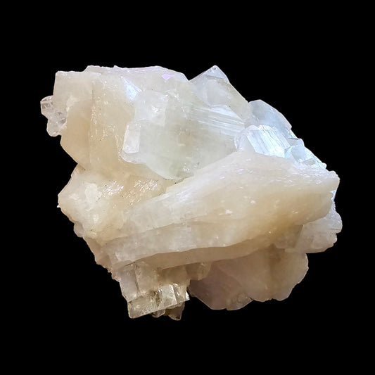 Apophyllite with Stilbite, Deccan Plateau, Jalgaon, India (81)