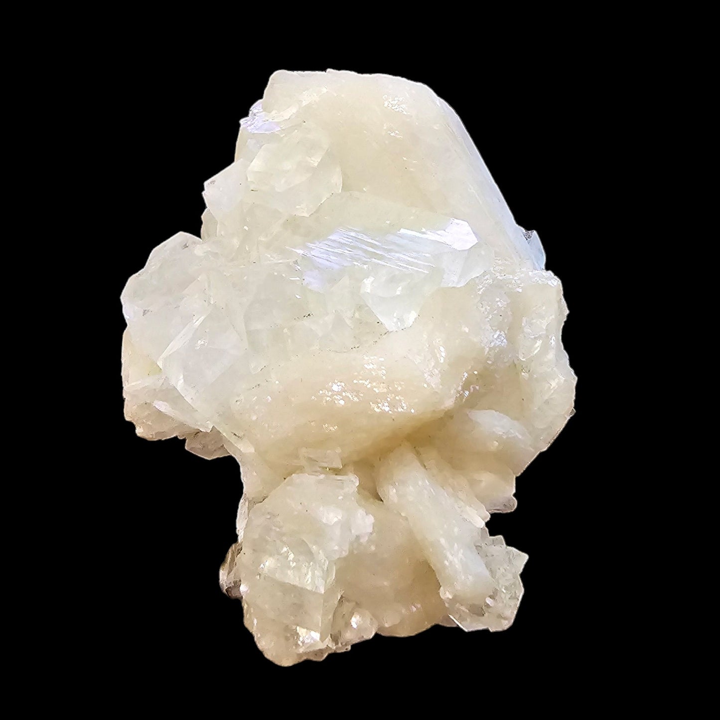 Apophyllite with Stilbite, Deccan Plateau, Jalgaon, India (81)