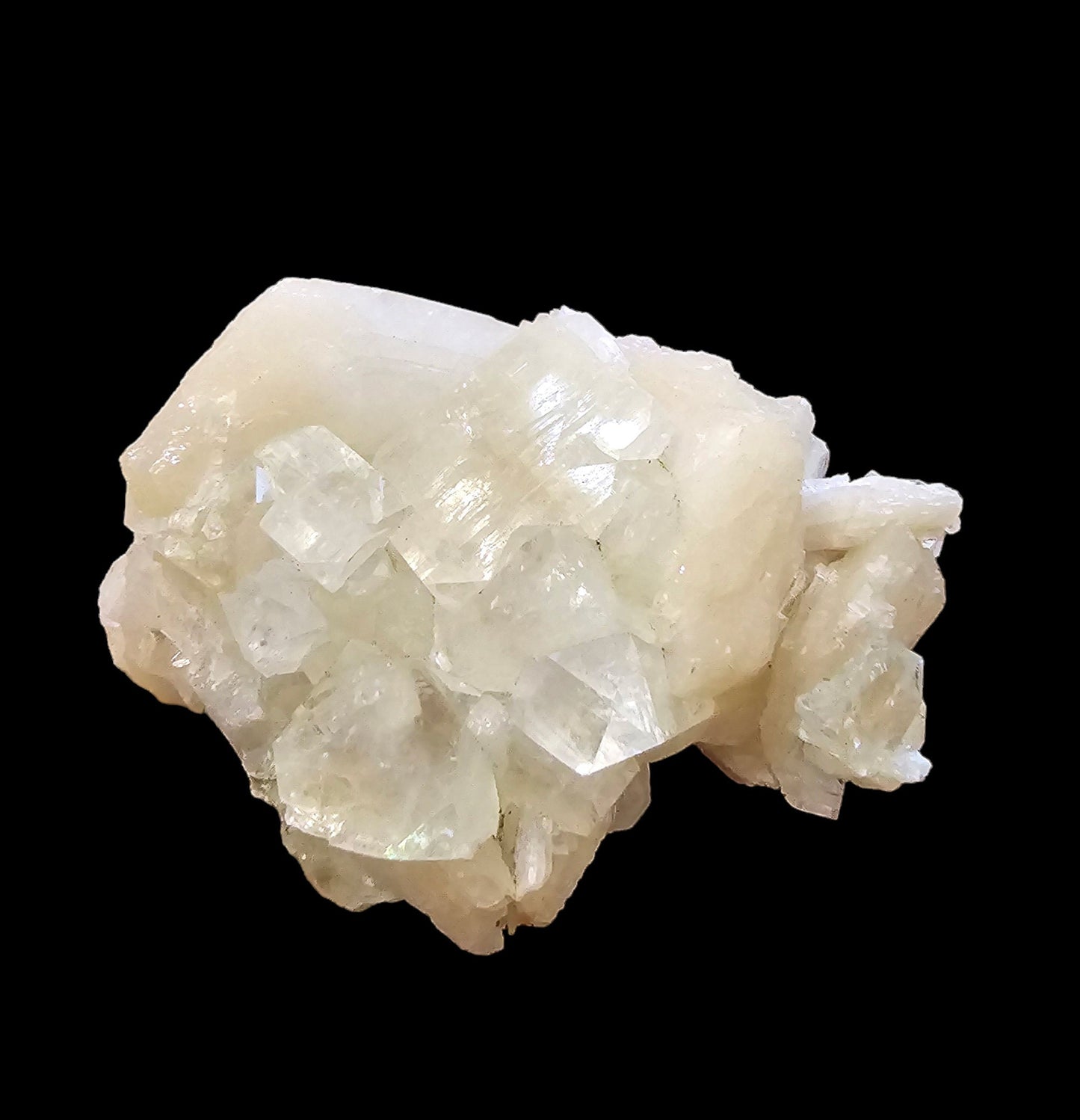Apophyllite with Stilbite, Deccan Plateau, Jalgaon, India (81)