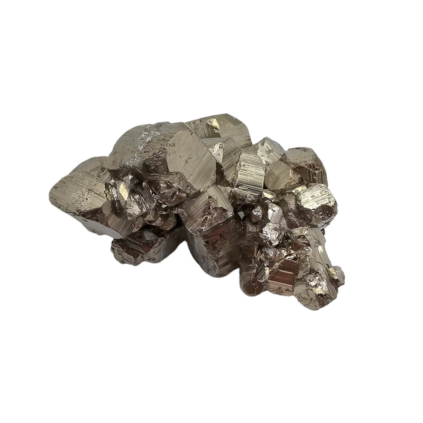 Pyrite, Pyrite Cube Cluster, Huanzala Mine, Ancash, Peru (ws1)