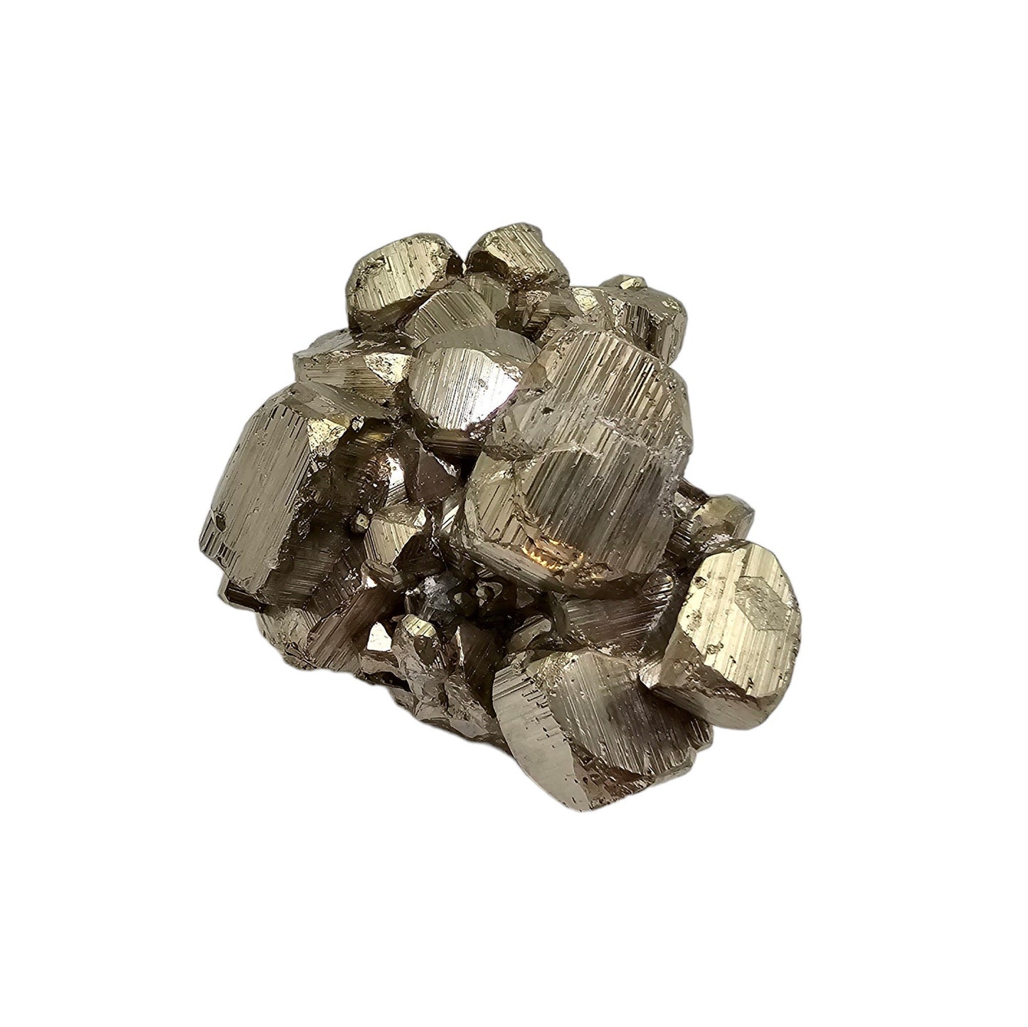 Pyrite, Pyrite Cube Cluster, Huanzala Mine, Ancash, Peru (ws1)