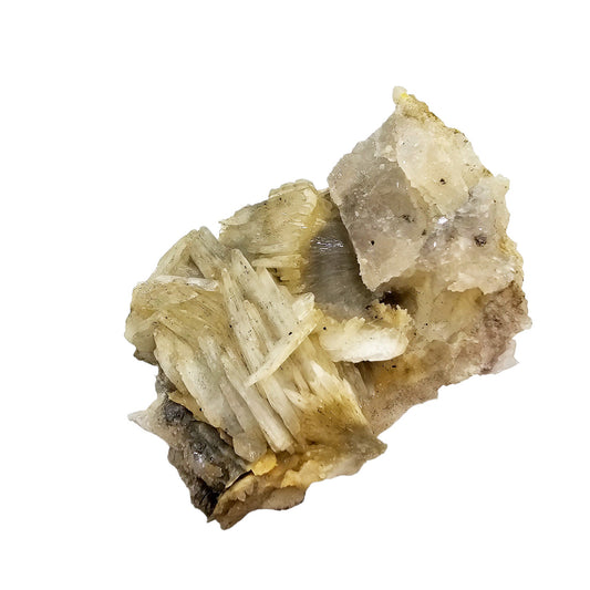 Barite, Marcasite, Bou Nahas Mine, Morocco (ws1)