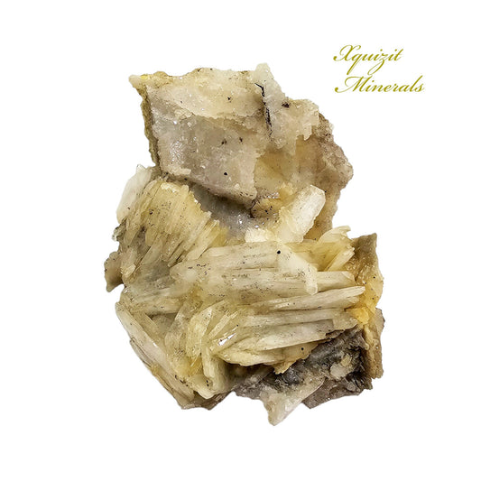Barite, Marcasite, Bou Nahas Mine, Morocco (ws1)