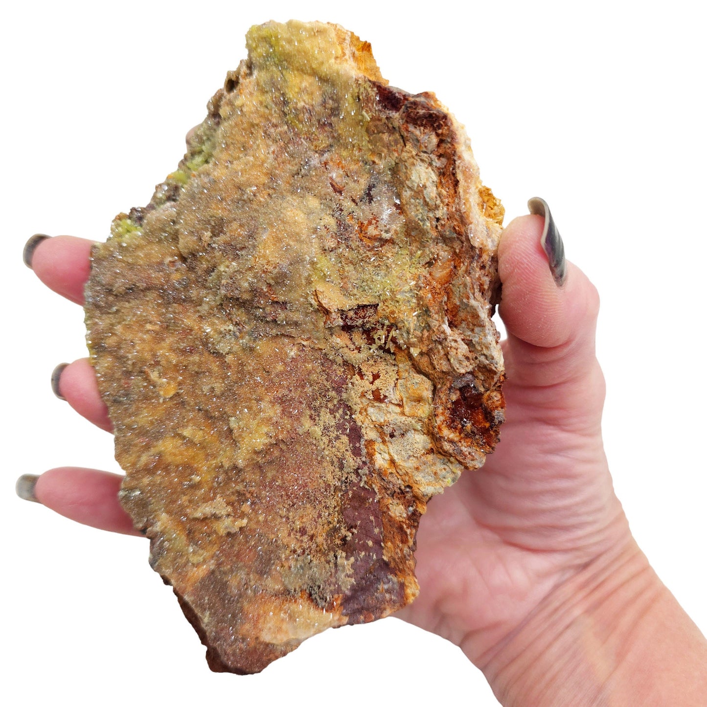 Pyromorphite, Daoping Mine, Gongcheng Co., Guangxi Zhuang A.R., China (ws1)
