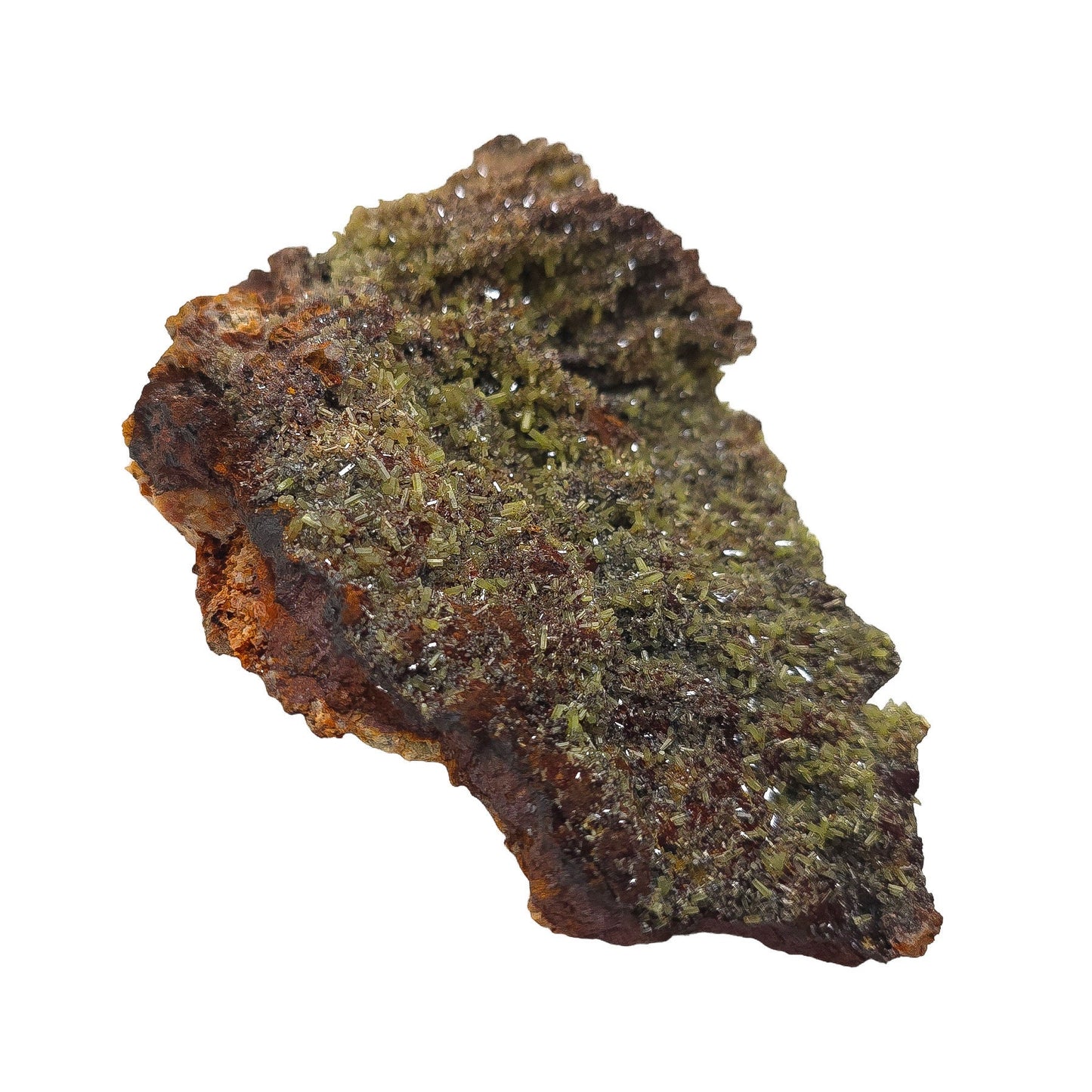 Pyromorphite, Daoping Mine, Gongcheng Co., Guangxi Zhuang A.R., China (ws1)