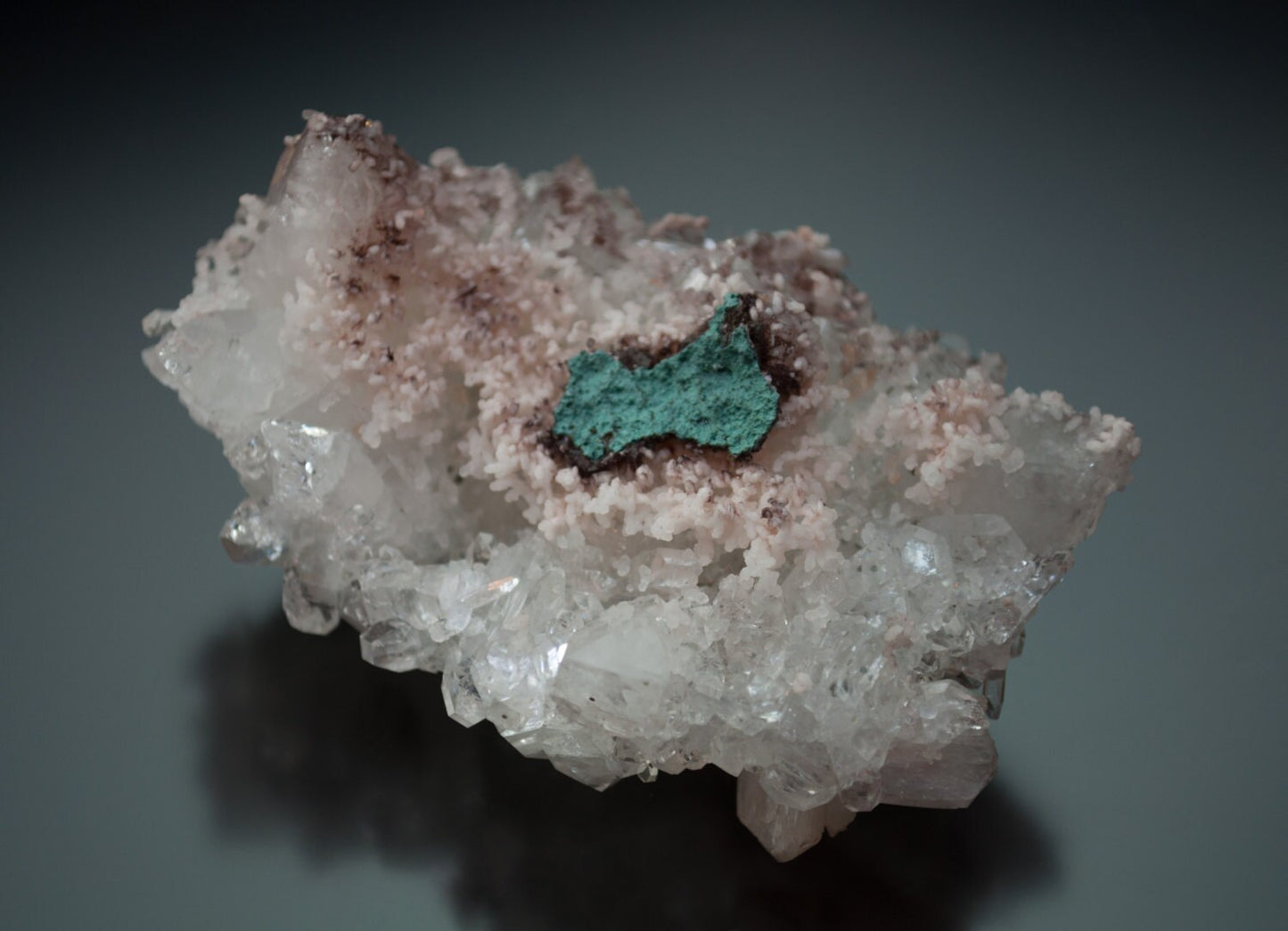 Apophyllite with Stilbite, Deccan Plateau, Jalgaon, India (16)
