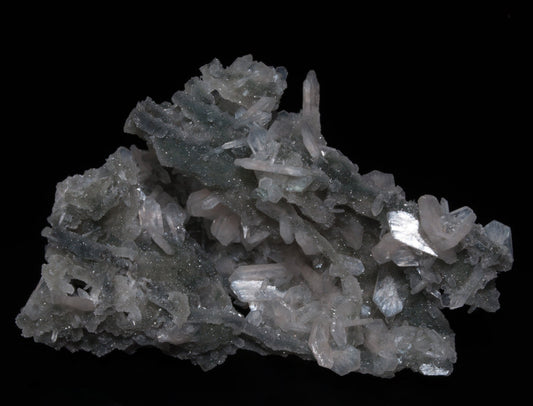 Stilbite on Chalcedony, Deccan Plateau, Nasik, India (19)