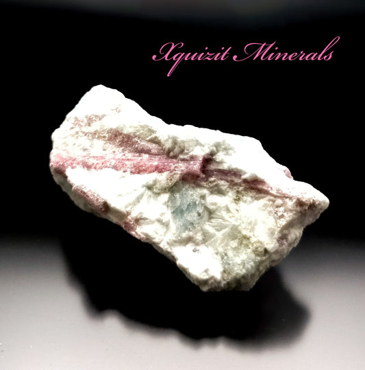 Pink Tourmaline, Aquamarine, Quartz, Minas Gerais, Brazil (SH1)