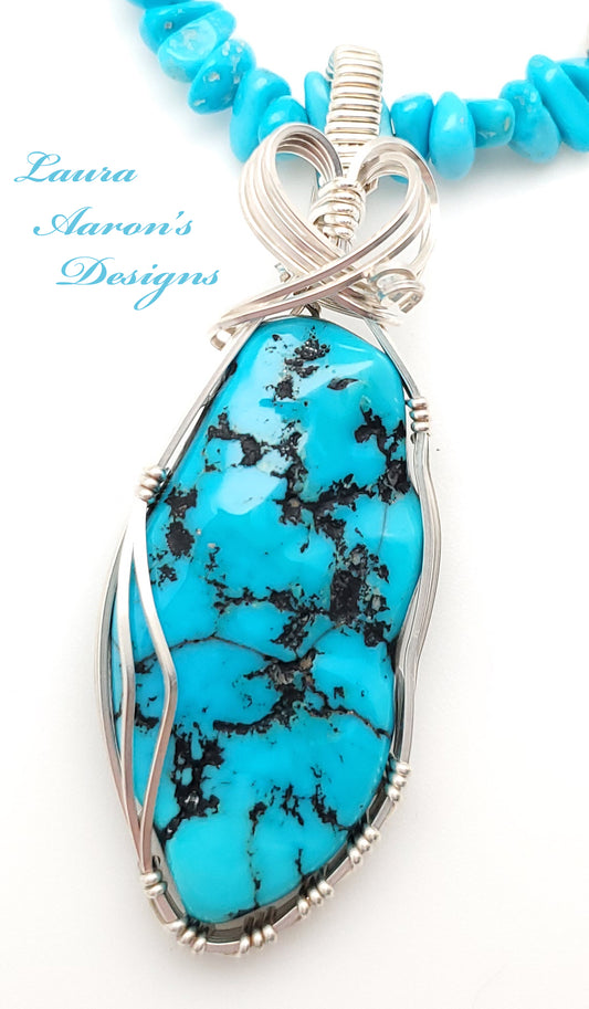 Sleeping Beauty Mine Turquoise Necklace