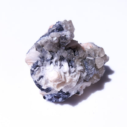Cerussite, Barite, Galena, Mibladen, Morocco (24)