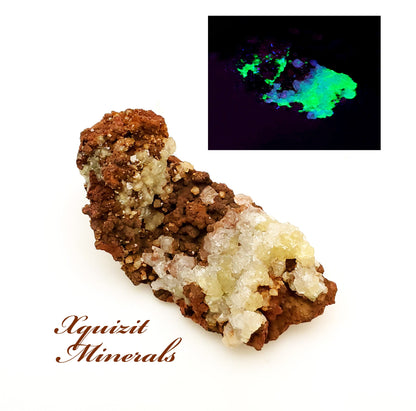 Adamite, Fluorescent, Mina Ojuela, Mapimi, Durango, Mexico (73)