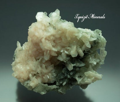 Stilbite on Chalcedony, Deccan Plateau, Nasik, India (24)