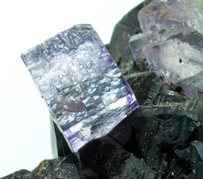 Fluorite, Sphalerite, Elmwood Mine, Smith County, Tennessee, USA (43)
