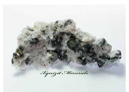 Galena with Sphalerite and Quartz and Pyrite, Borieva Mine, Madan, Bulgaria (6)