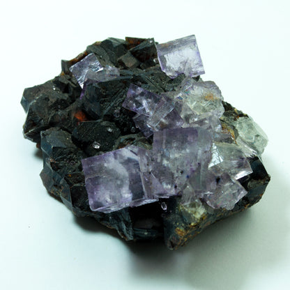 Fluorite, Sphalerite, Elmwood Mine, Smith County, Tennessee, USA (43)