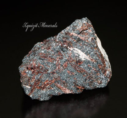 Defernite in Hausmannite, RARE, Kombat Mine, Otavi, Africa (16)