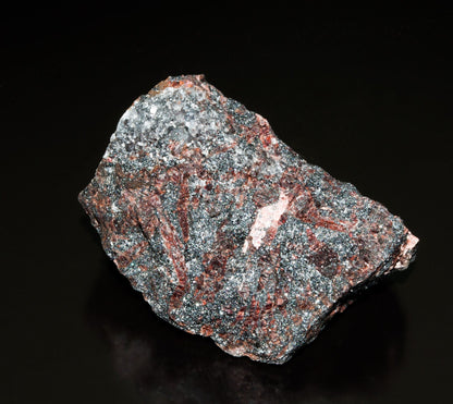 Defernite in Hausmannite, RARE, Kombat Mine, Otavi, Africa (16)