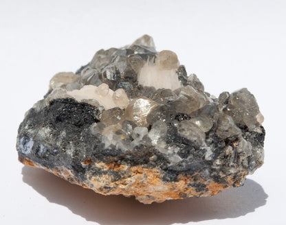Cerussite, Barite, Galena, Mibladen, Morocco (54)