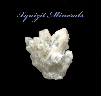 Celestine with Calcite, Mojina Mine, Rancho de Mojina, Municipio de Buenaventura, Chihuahua, Mexico (8)