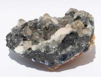 Cerussite, Barite, Galena, Mibladen, Morocco (54)