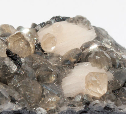 Cerussite, Barite, Galena, Mibladen, Morocco (54)